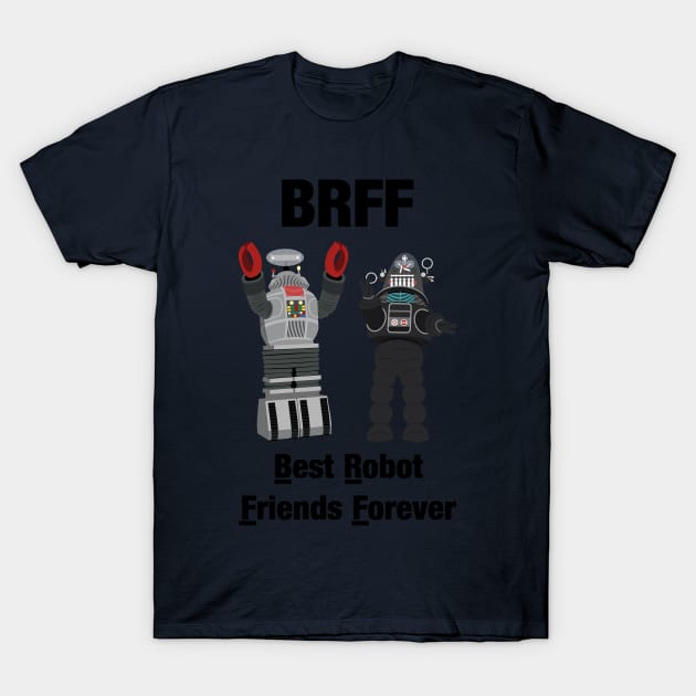 Best Robot Friends Forever T-Shirt by Ed's Craftworks